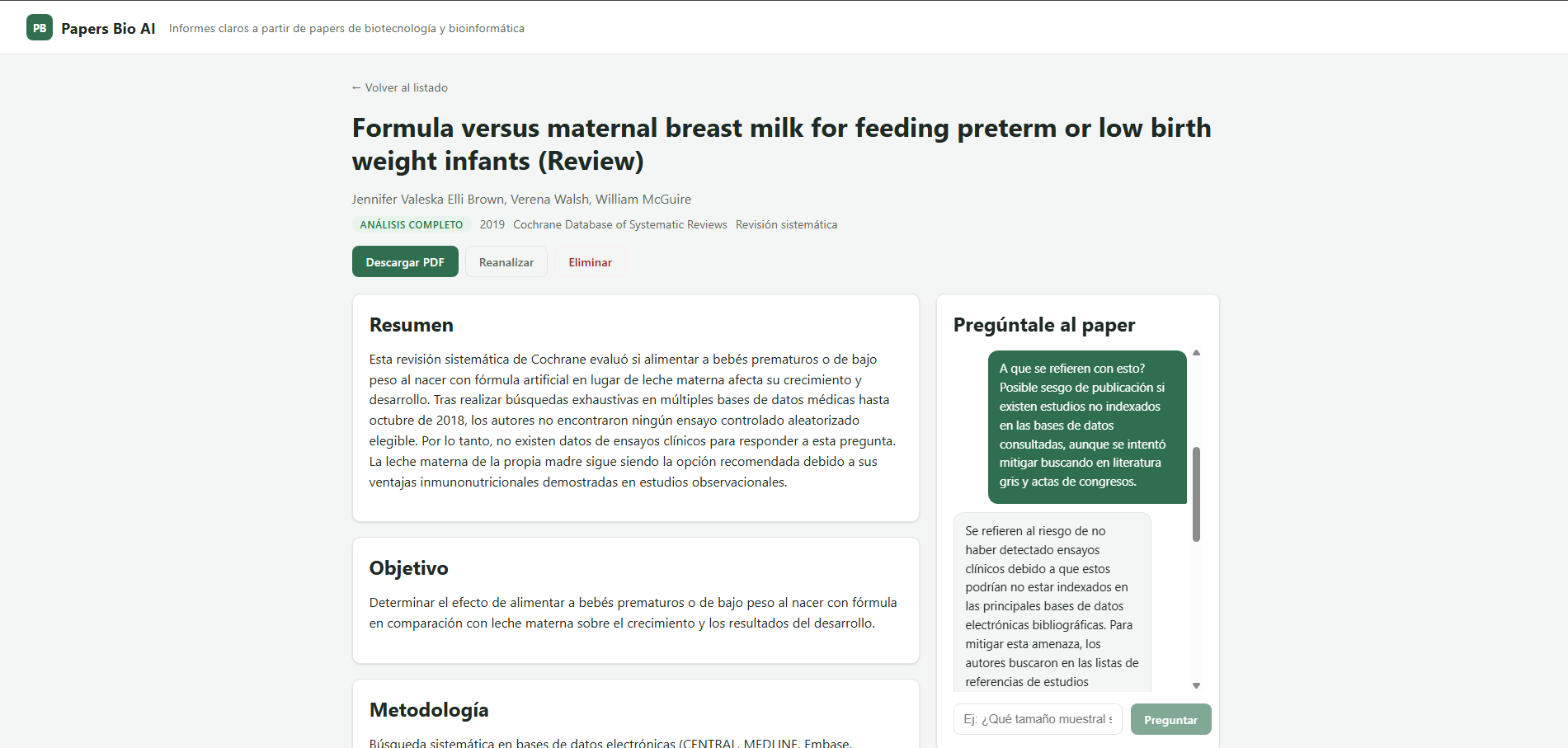 Papers Bio AI
